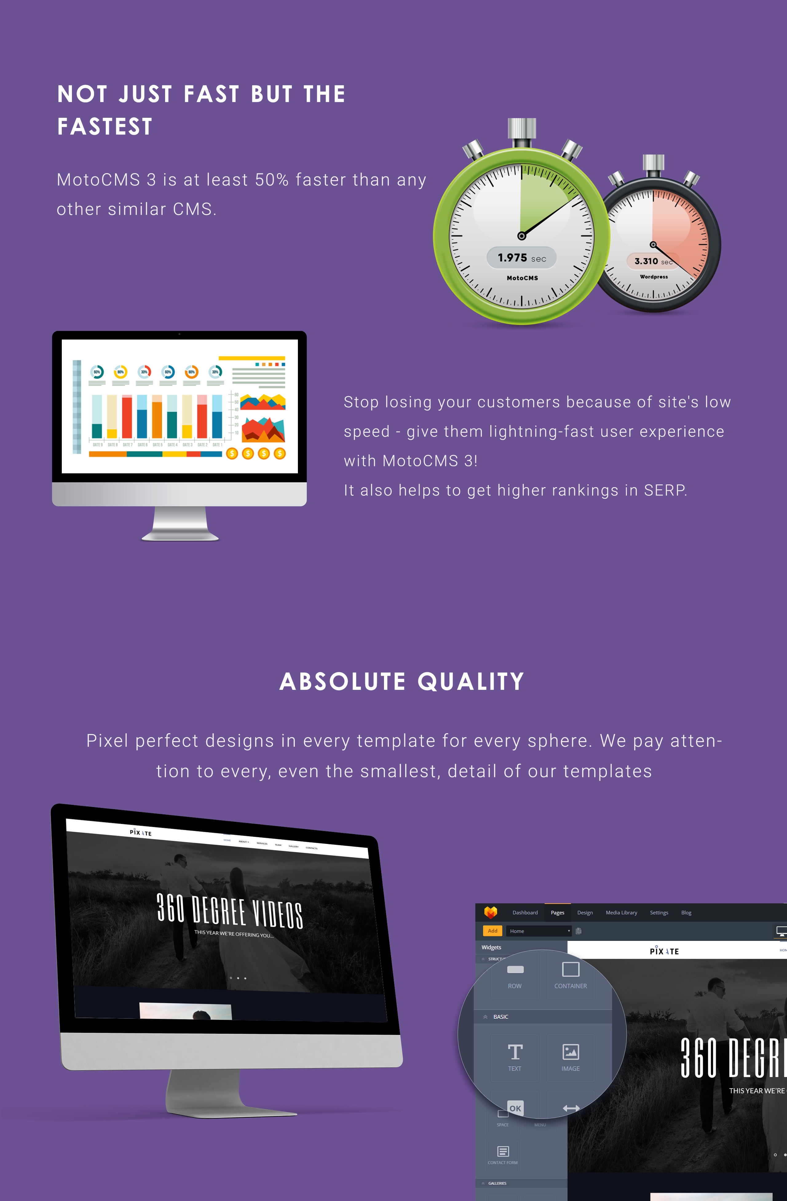 шаблон movie studio moto cms 3