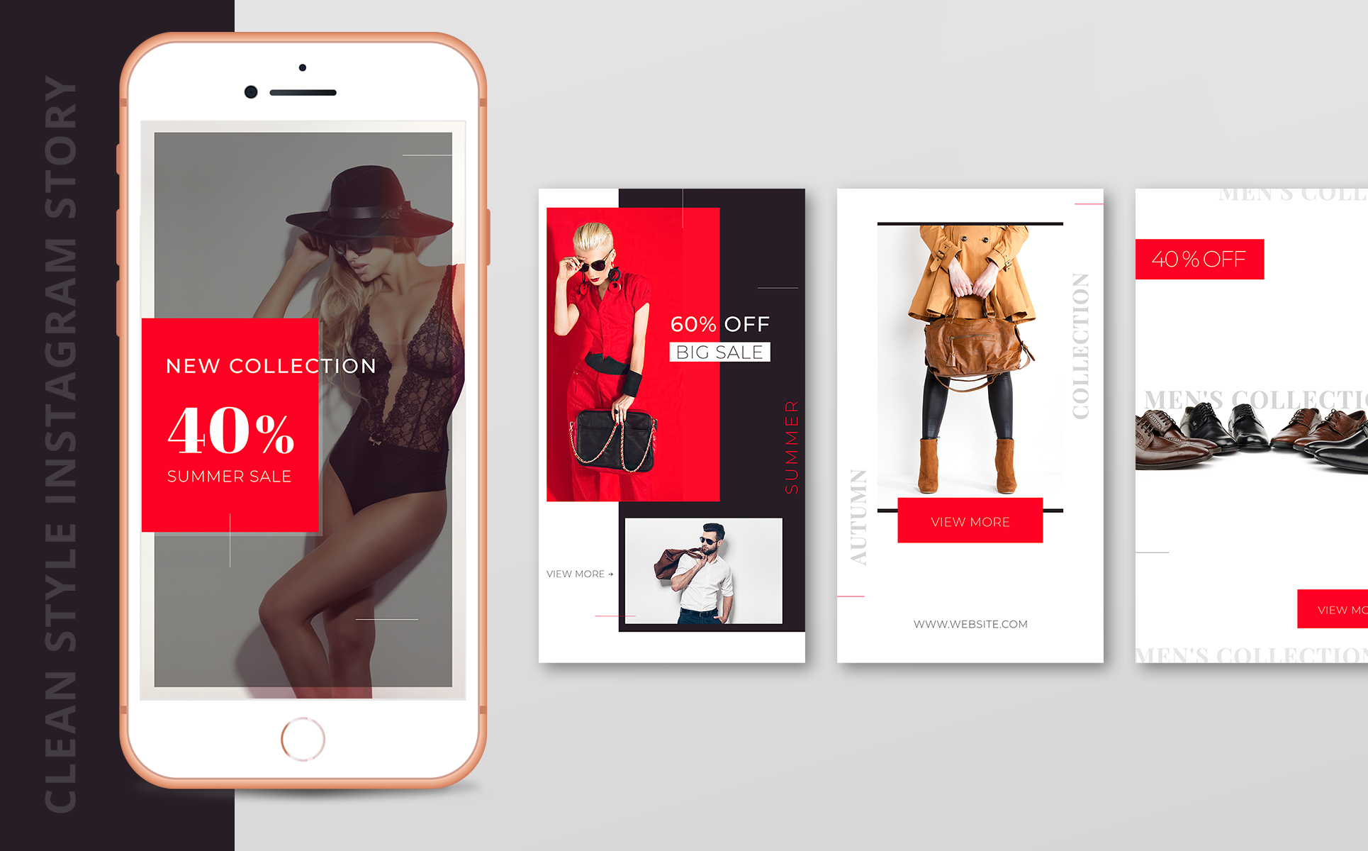 Download Шаблон для соцсетей "Instagram Story Template Package For Fashion Business for Social Media" / Instagram Story Template Package For Fashion Business for Social Media - Шаблон для соцсетей на тему графика social media social logo avatar fashion ecommerce instagram insta psd graphics story insta story stories