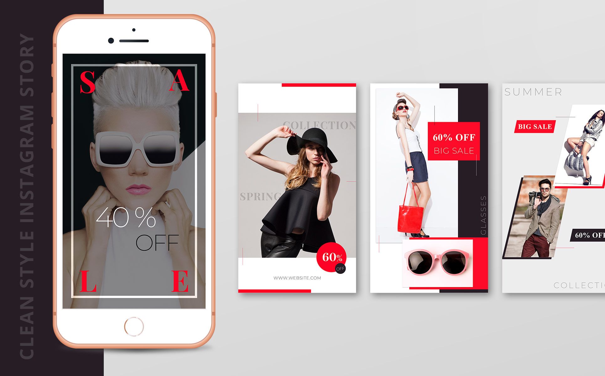 Download Шаблон для соцсетей "Instagram Story Template Package For Fashion Business for Social Media" / Instagram Story Template Package For Fashion Business for Social Media - Шаблон для соцсетей на тему графика social media social logo avatar fashion ecommerce instagram insta psd graphics story insta story stories