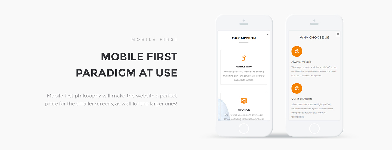 Консалтинг отзывчивая тема wordpress