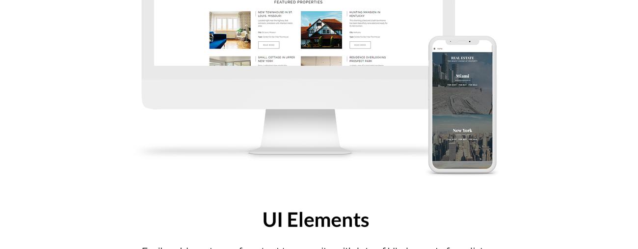 арендное агентство отзывчивый шаблон joomla