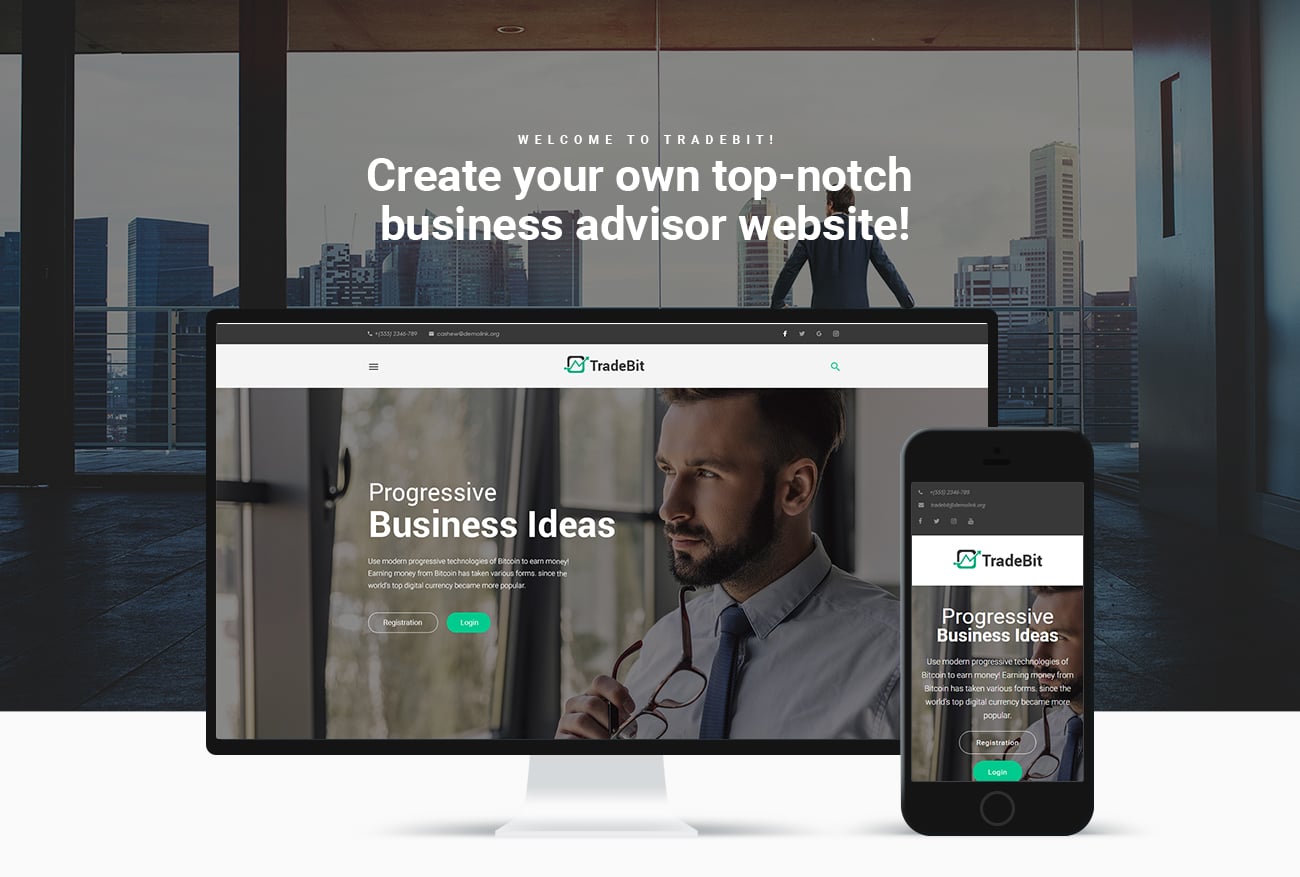торговая тема wordpress