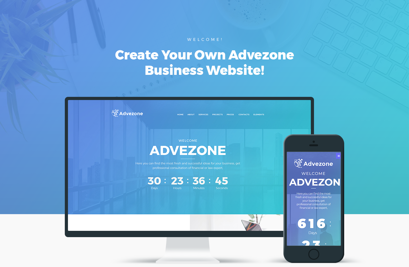 тема wordpress для финансового консультанта
