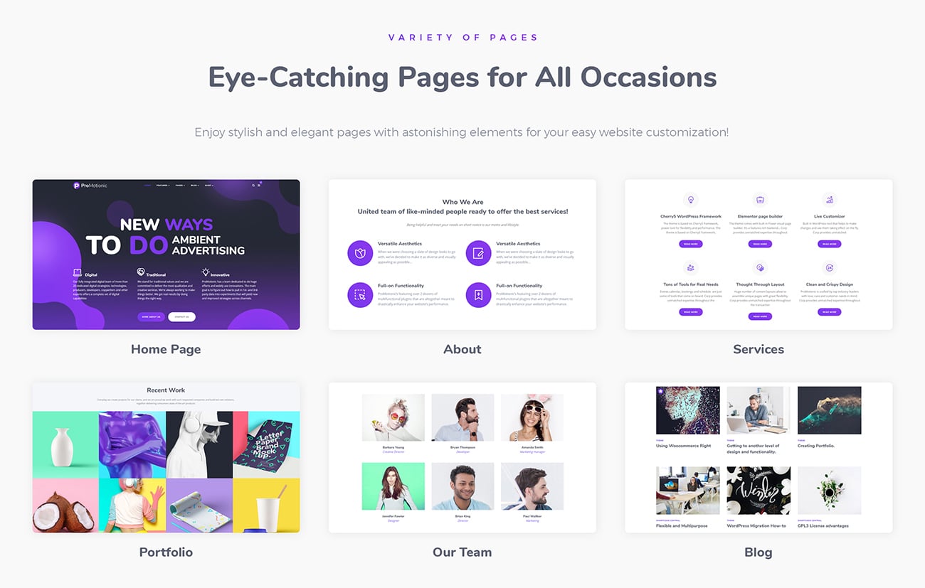 продвижение агентства wordpress theme