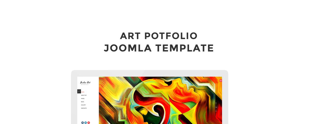 шаблон art portfolio joomla