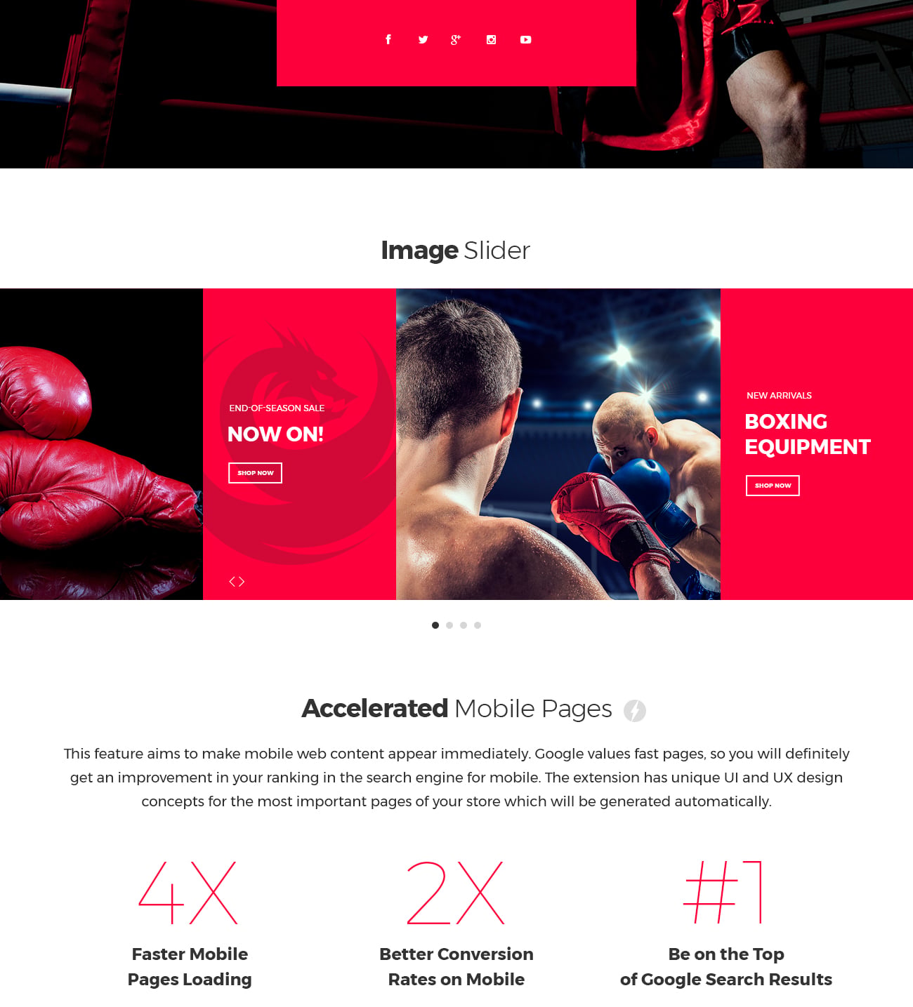 магазин боевых искусств magento theme