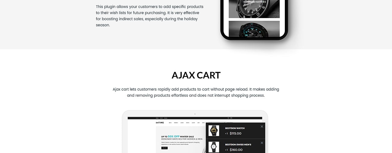элегантные часы и аксессуары магазин opencart шаблон