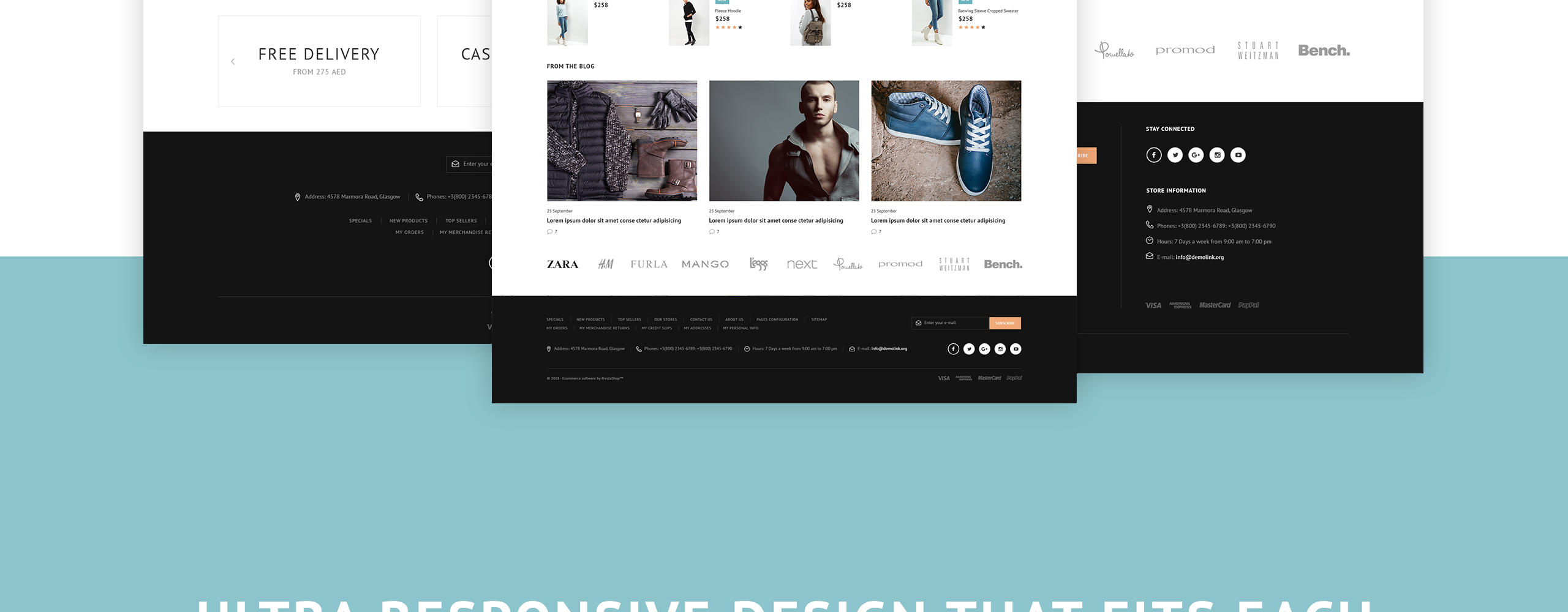 модная зимняя одежда prestashop theme