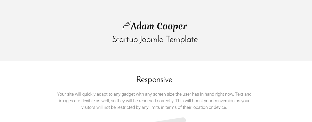 шаблон writer joomla