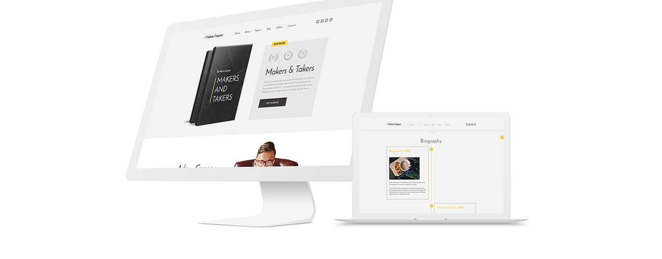 шаблон writer joomla