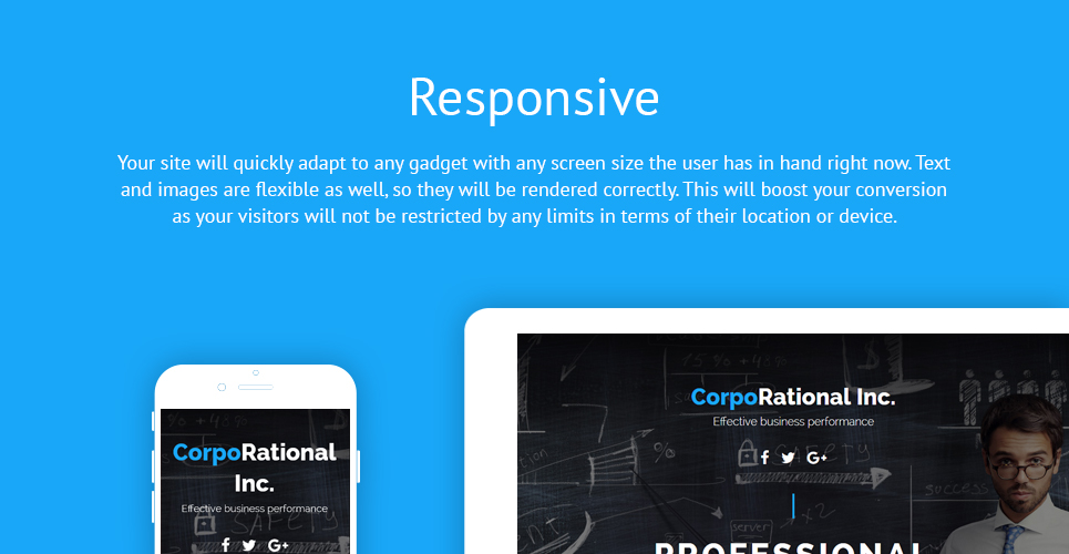 в шаблоне целевой страницы novi builder