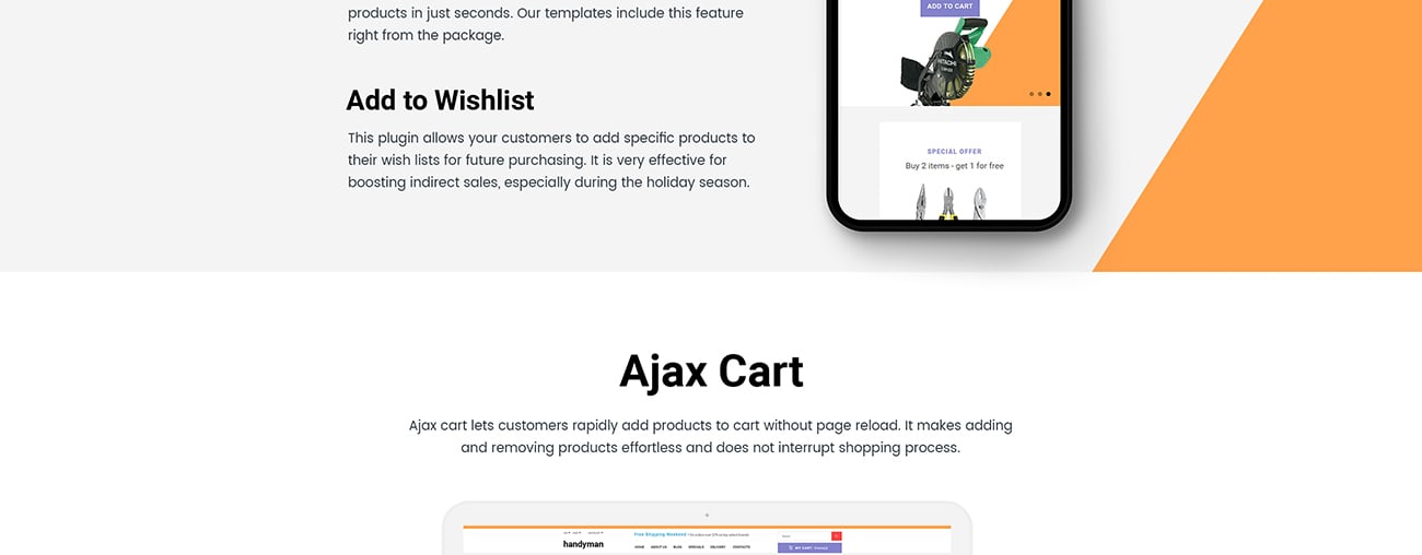 адаптивные инструменты магазин шаблонов opencart
