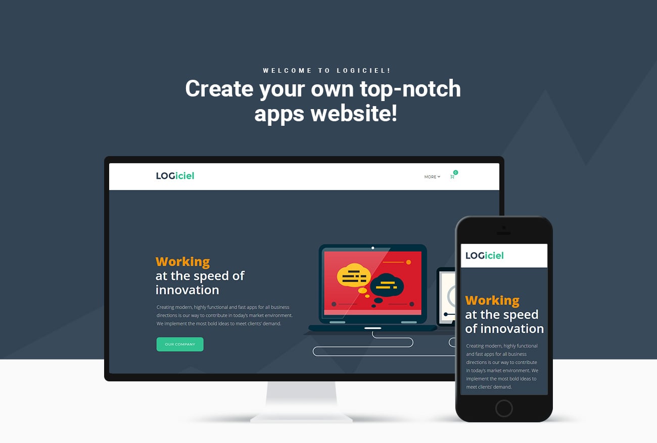 софтверная компания wordpress theme