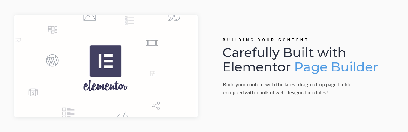 деловое партнерство wordpress elementor theme