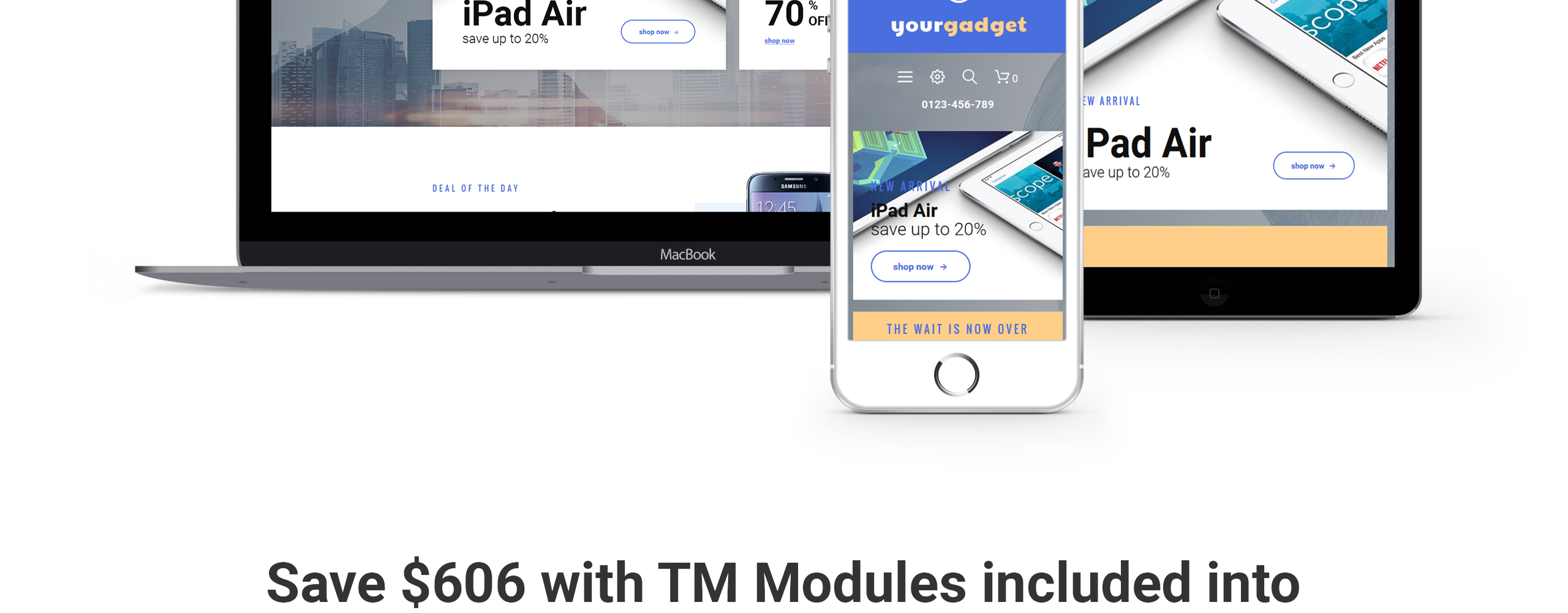 магазин электроники prestashop тема