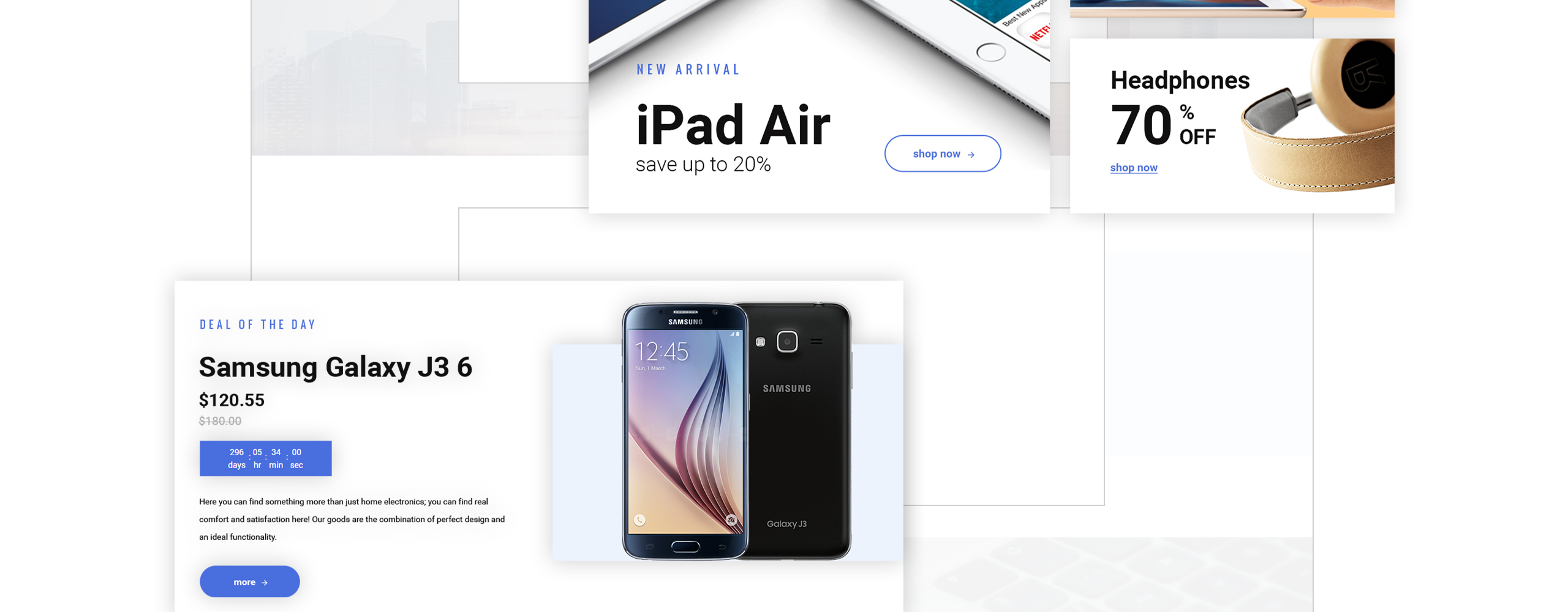 магазин электроники prestashop тема