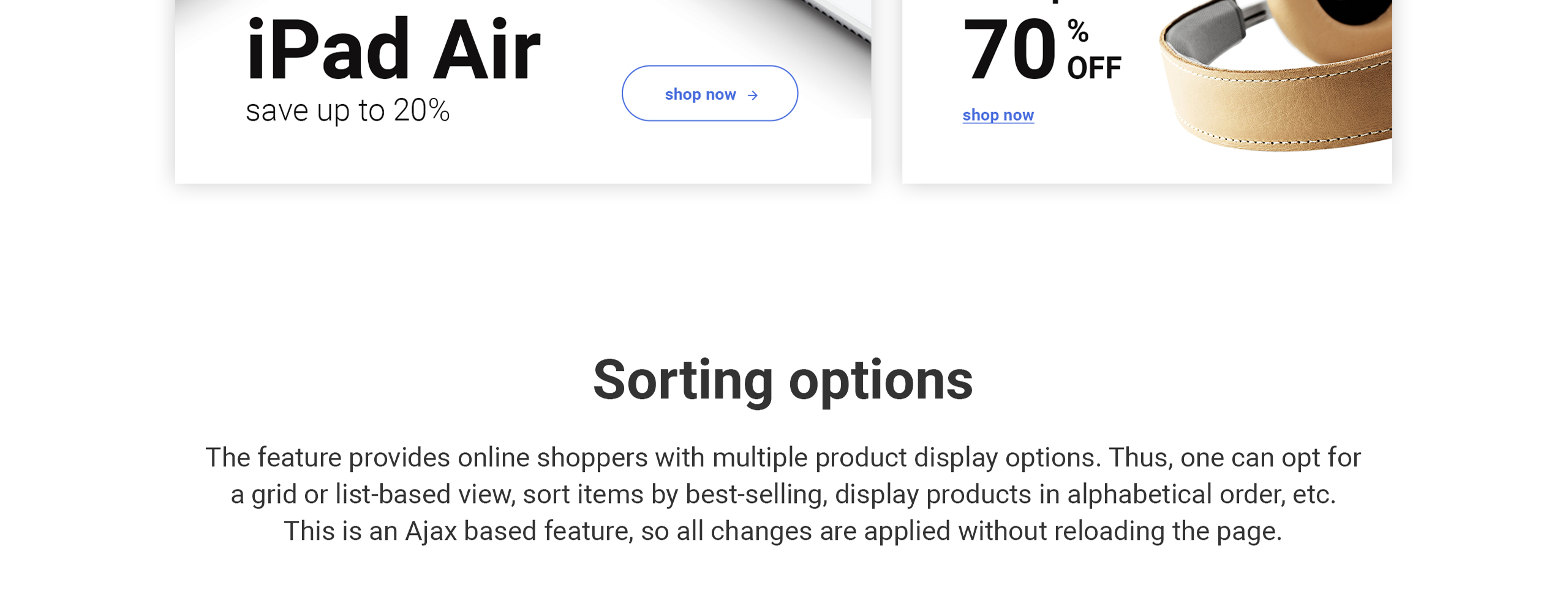магазин электроники prestashop тема
