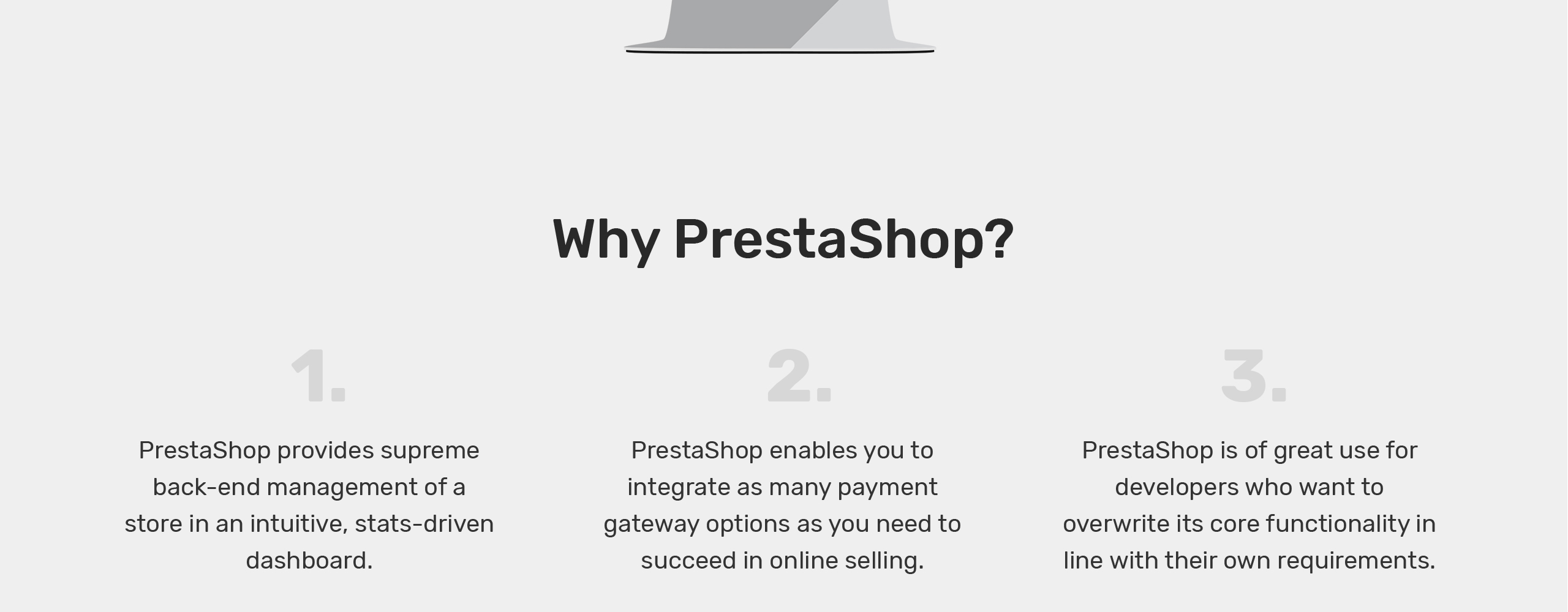 восхождение выше prestashop тема