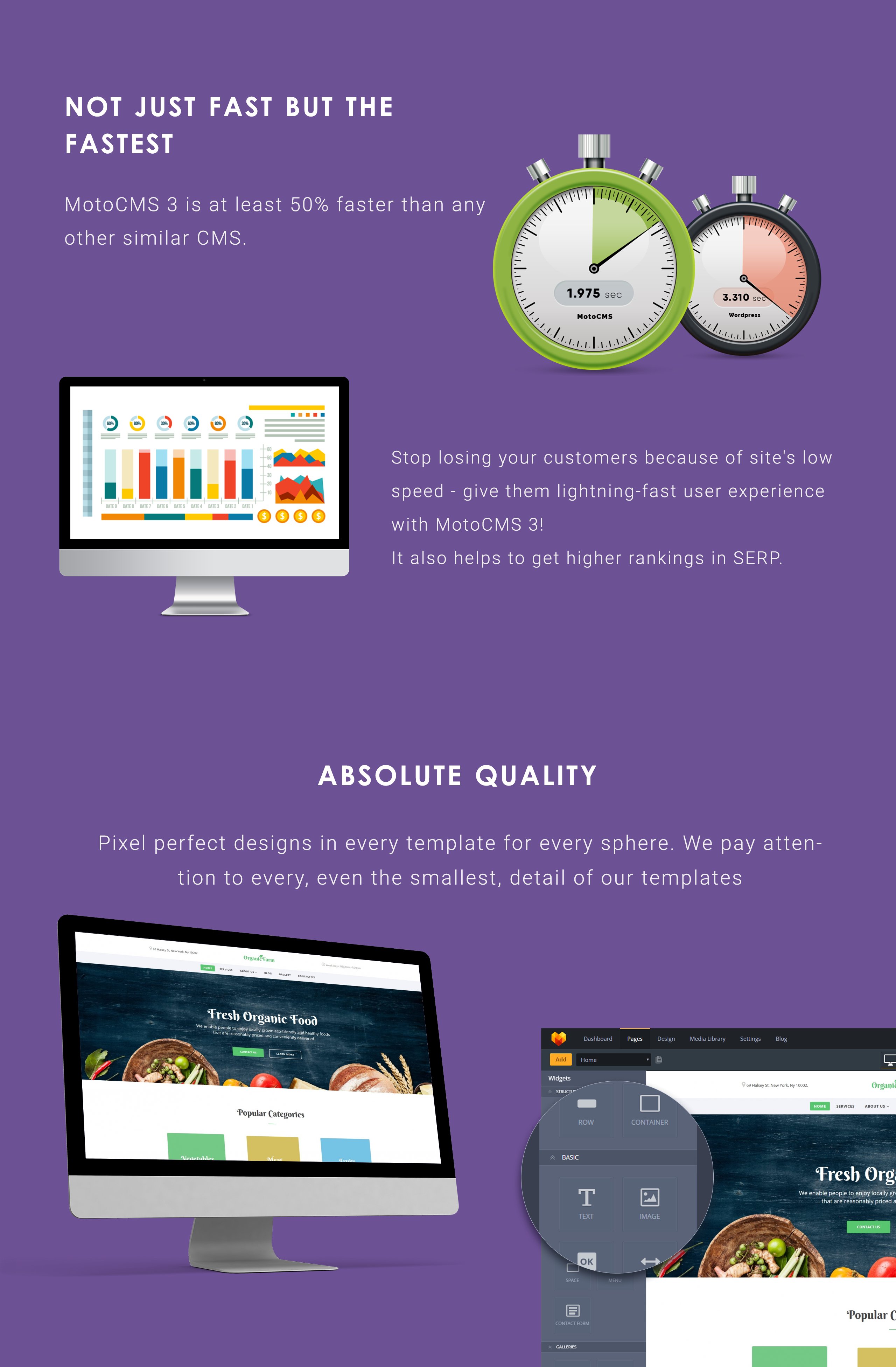 шаблон food &amp; drink moto cms 3