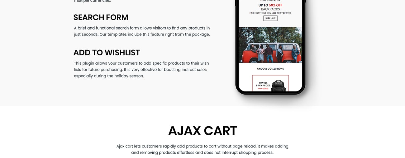 шаблон opencart travel store