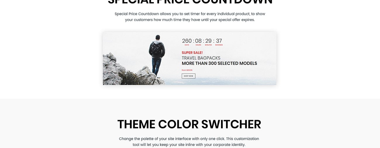 шаблон opencart travel store