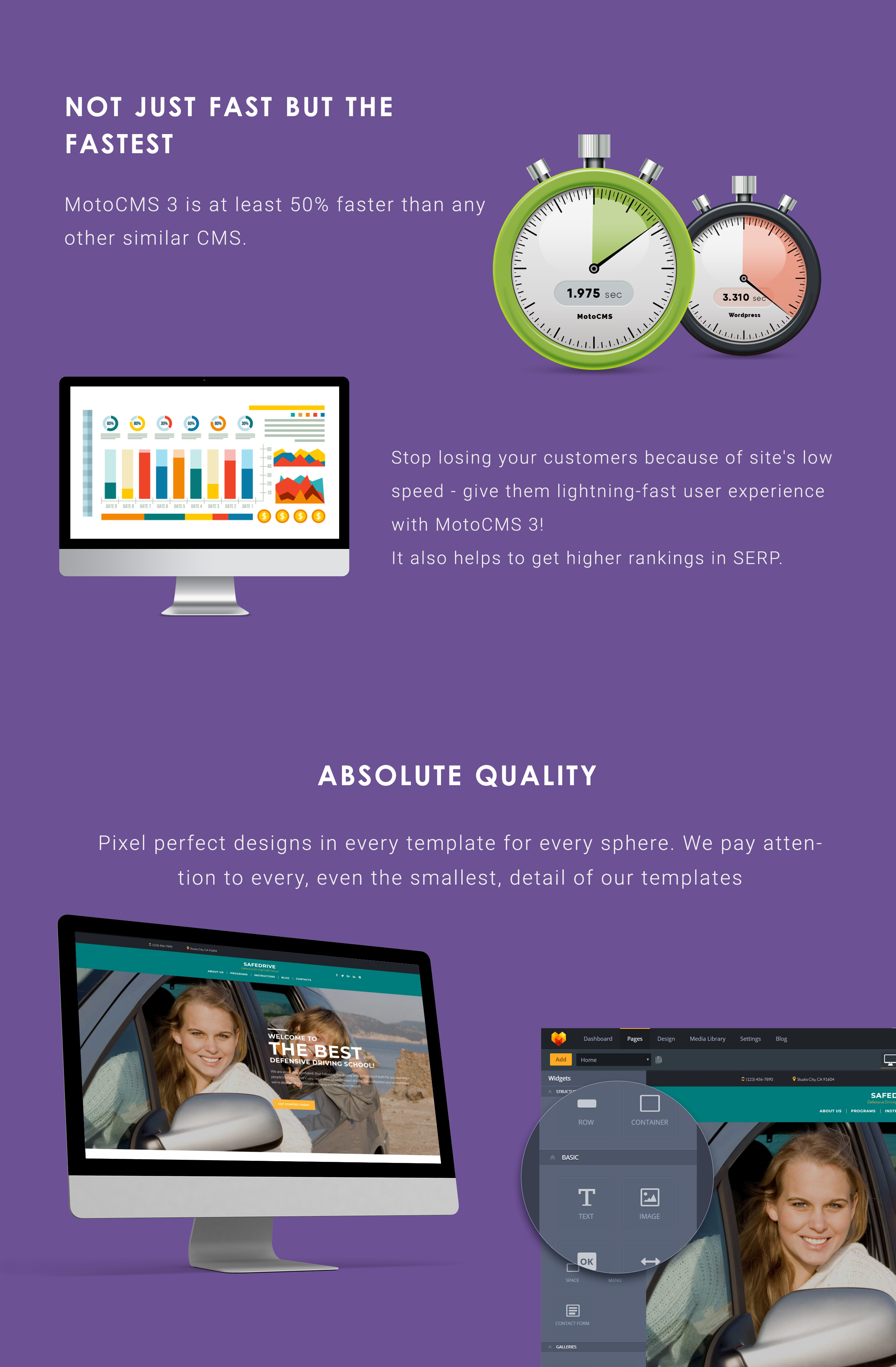 автошкола moto cms 3 шаблон