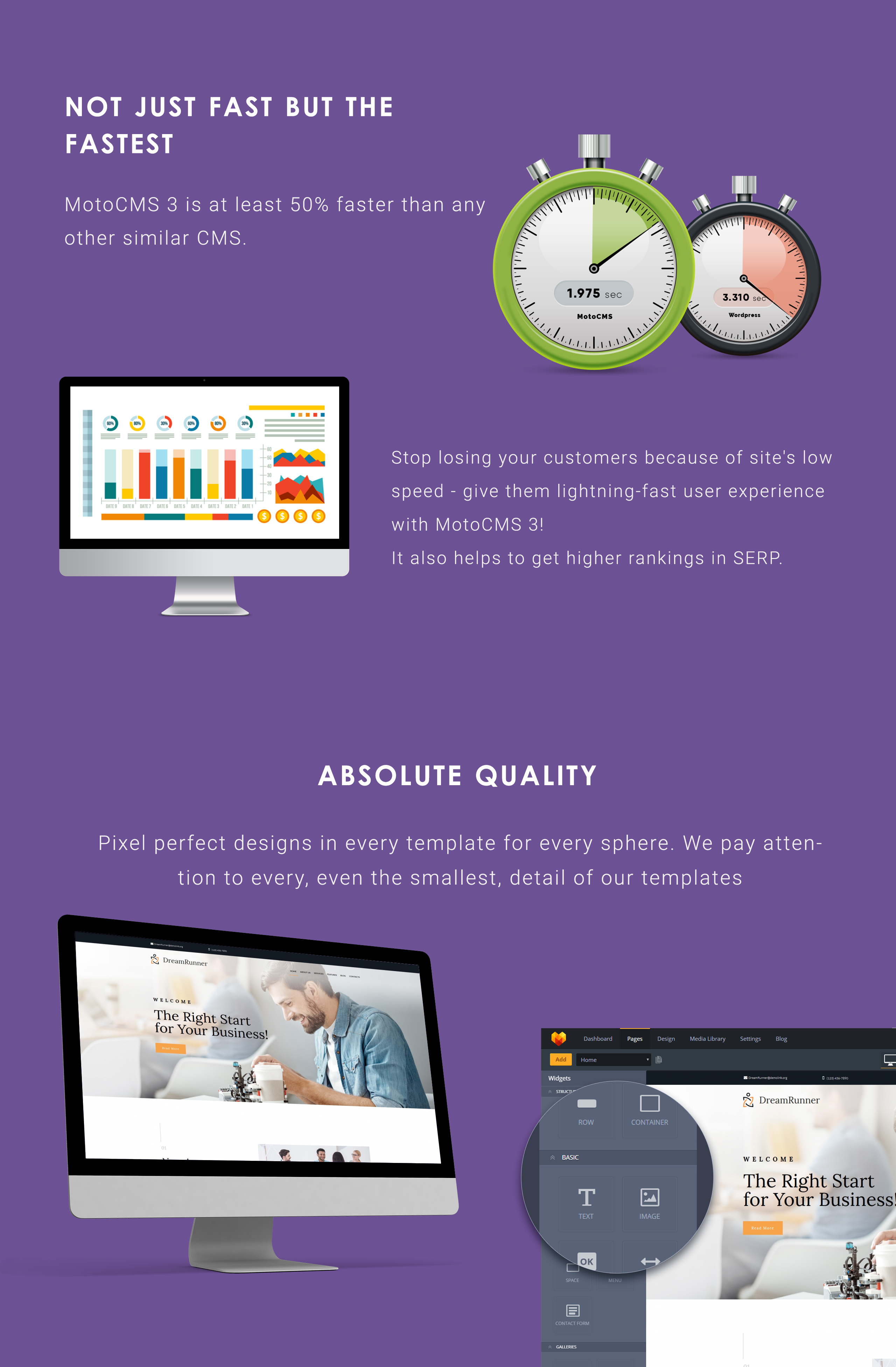шаблон business bureau moto cms 3