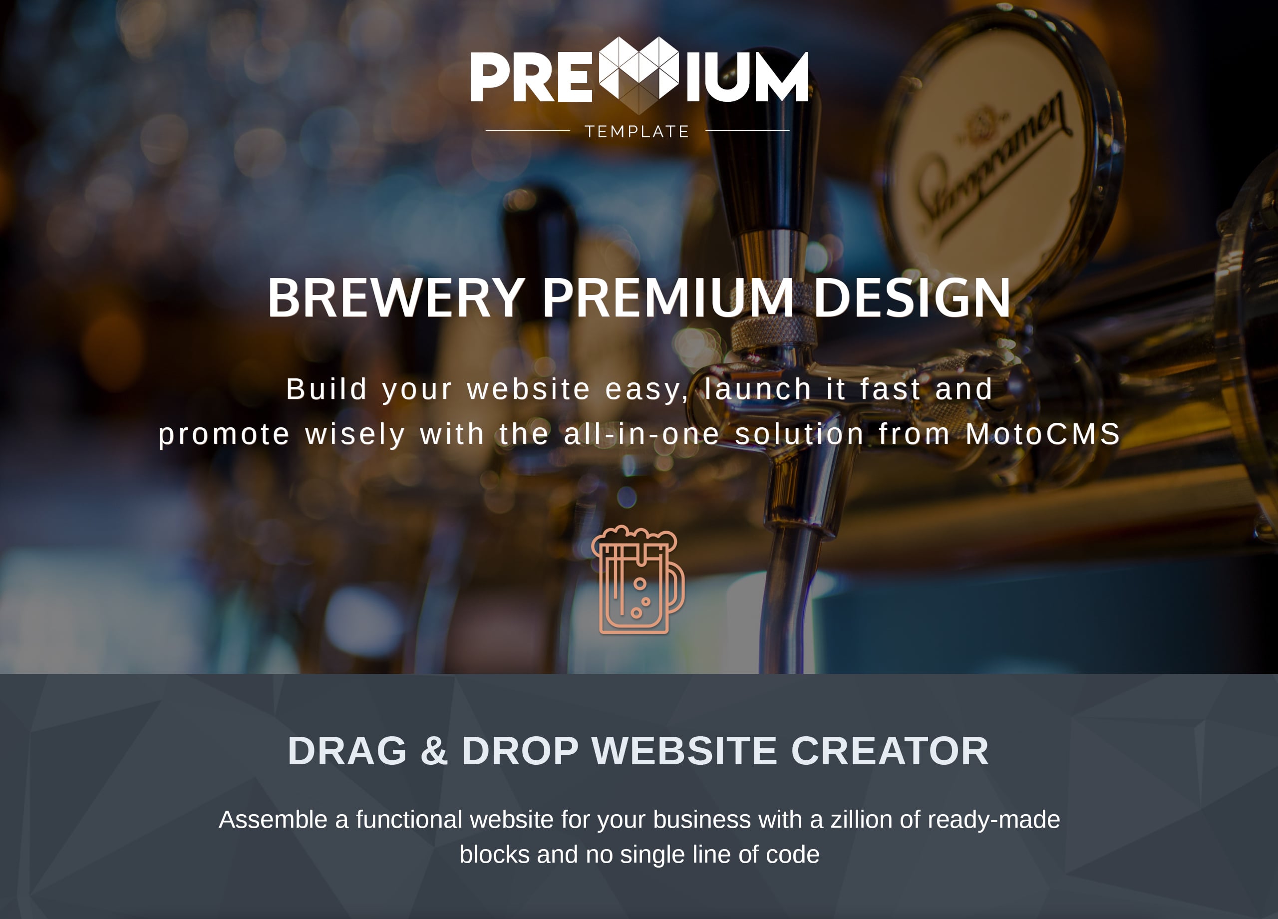 brewery club premium moto cms 3 шаблон