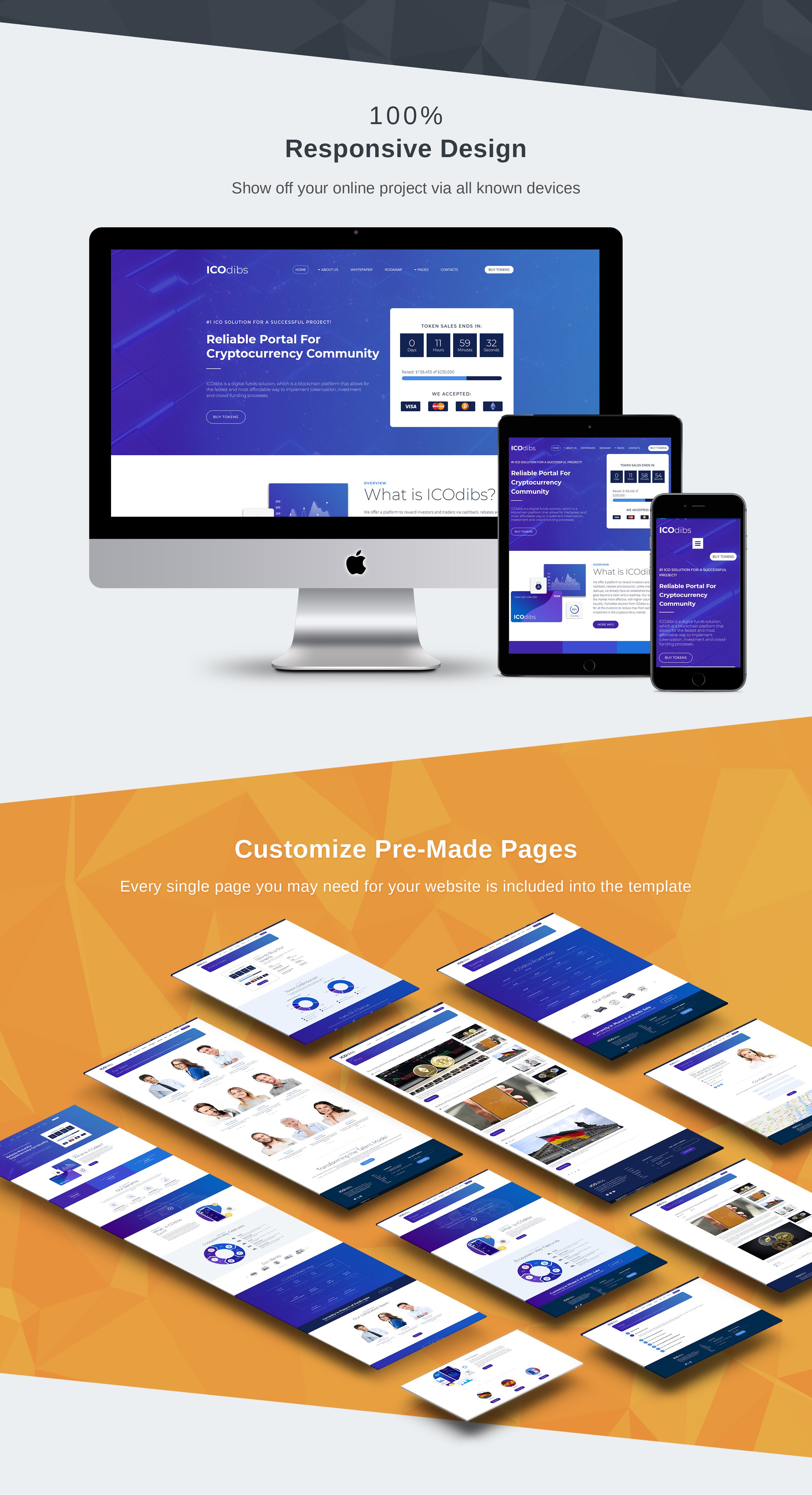 cryptocurrency premium moto cms 3 шаблон