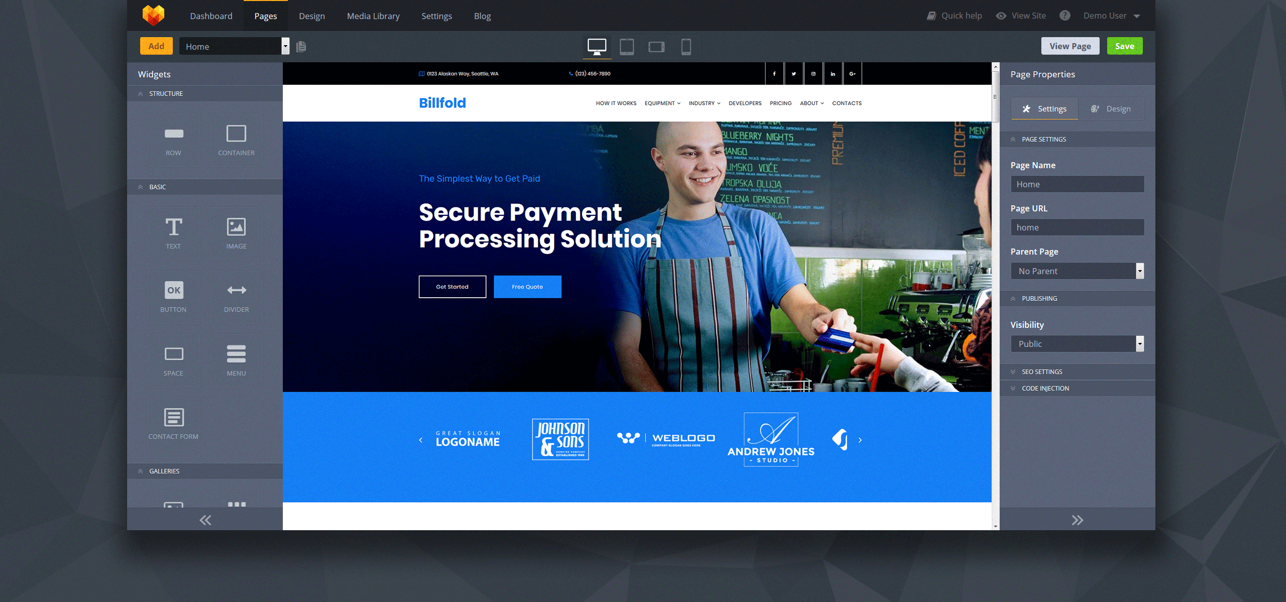 обработка кредитных карт премиум moto cms 3 шаблон