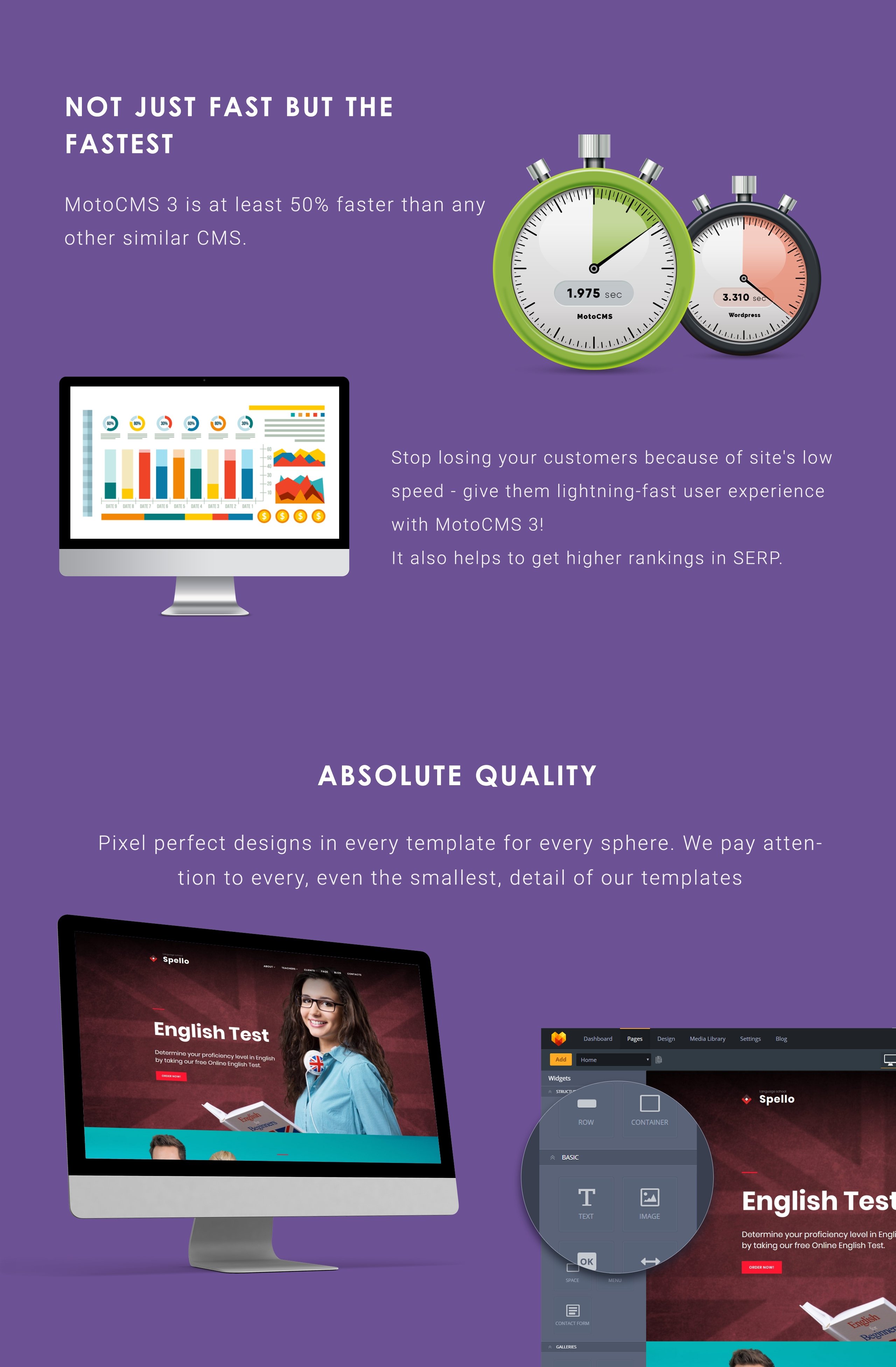 языковой центр moto cms 3 шаблон