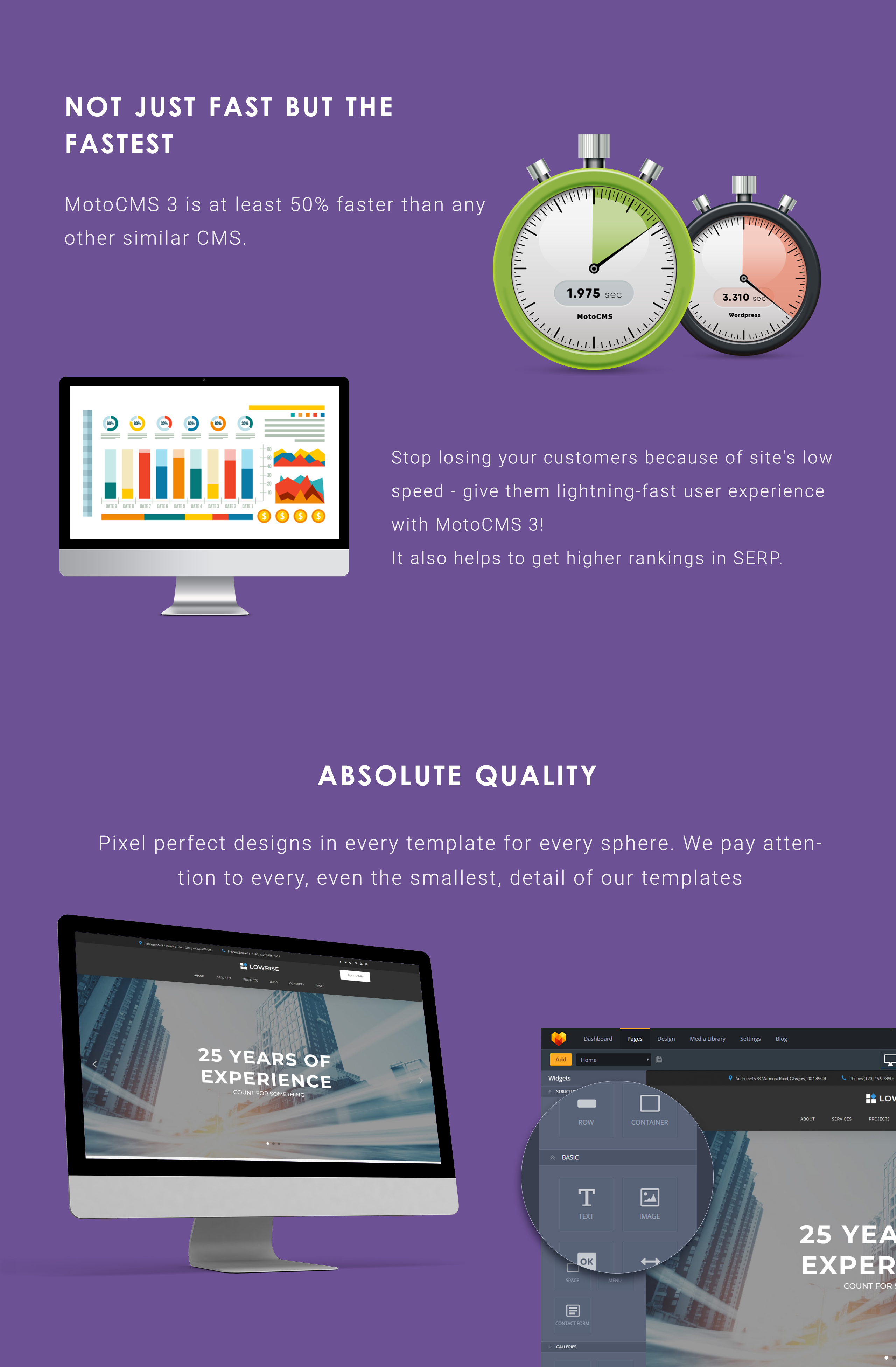 architect services portfolio moto cms 3 шаблон