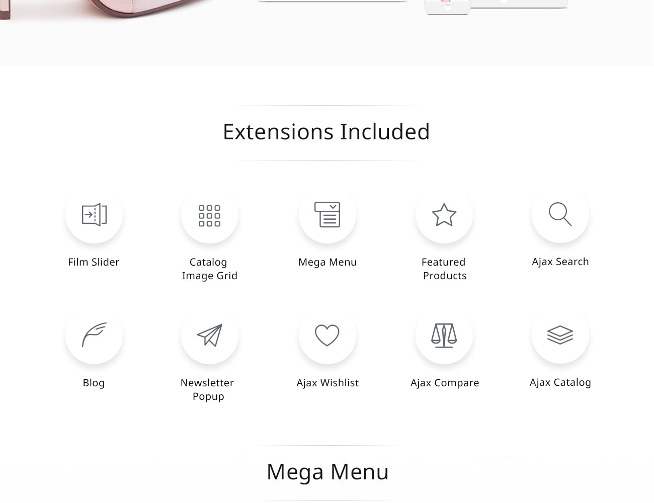модный магазин magento theme