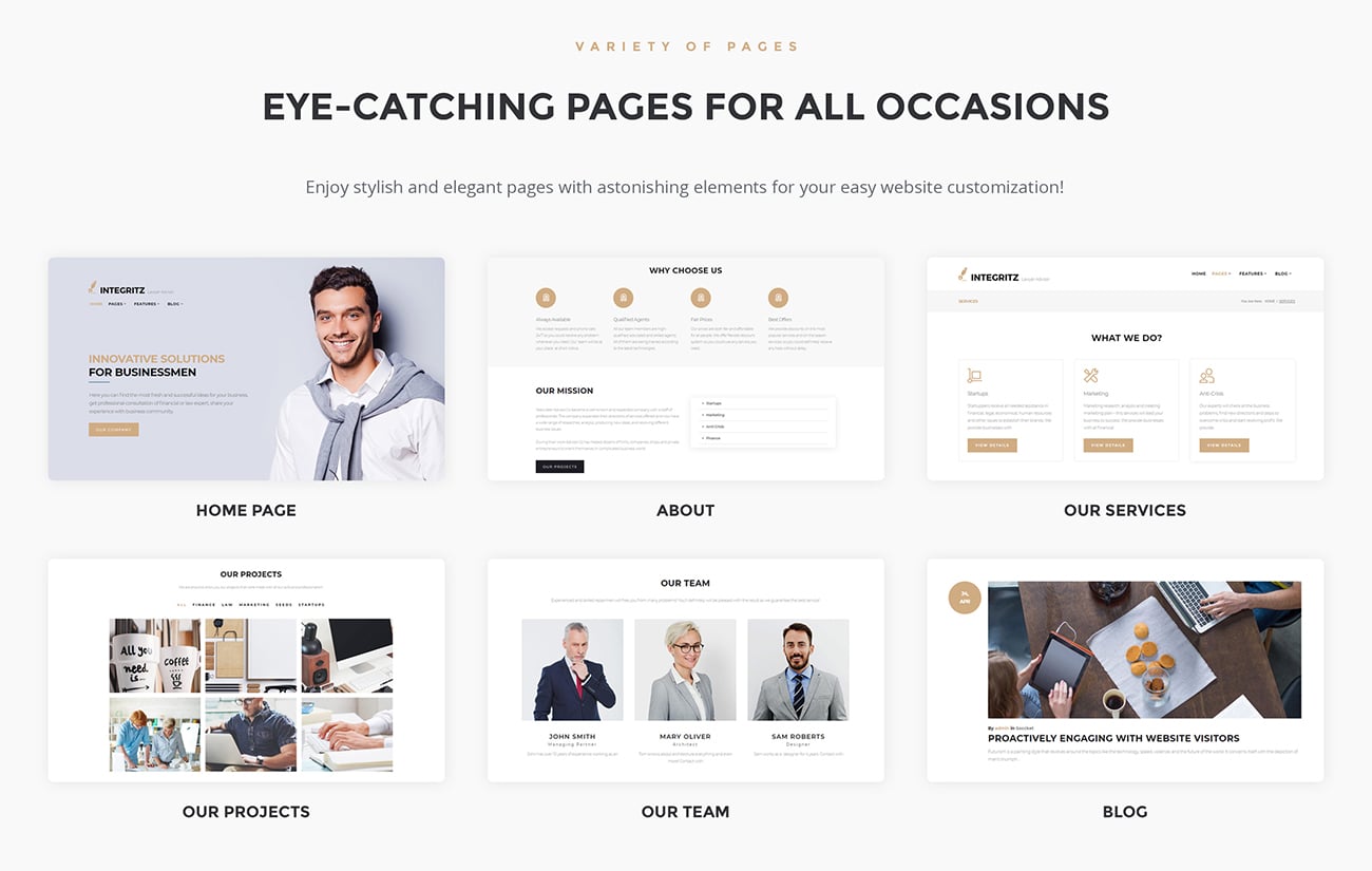 отзывчивая юридическая фирма wordpress elementor theme