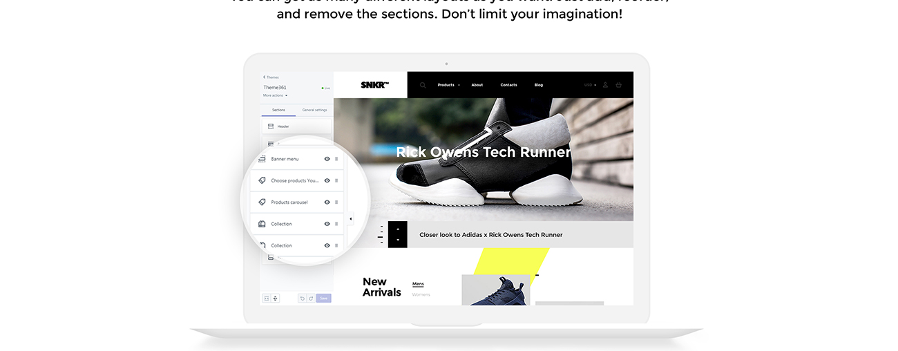 Sneakers Store Shopify Theme