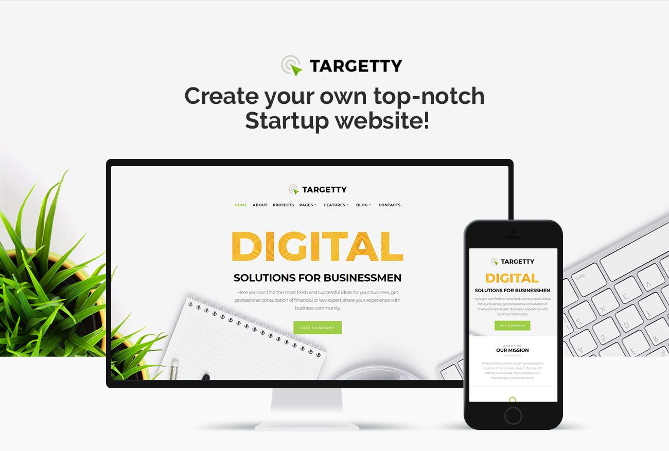 модное рекламное агентство wordpress elementor theme