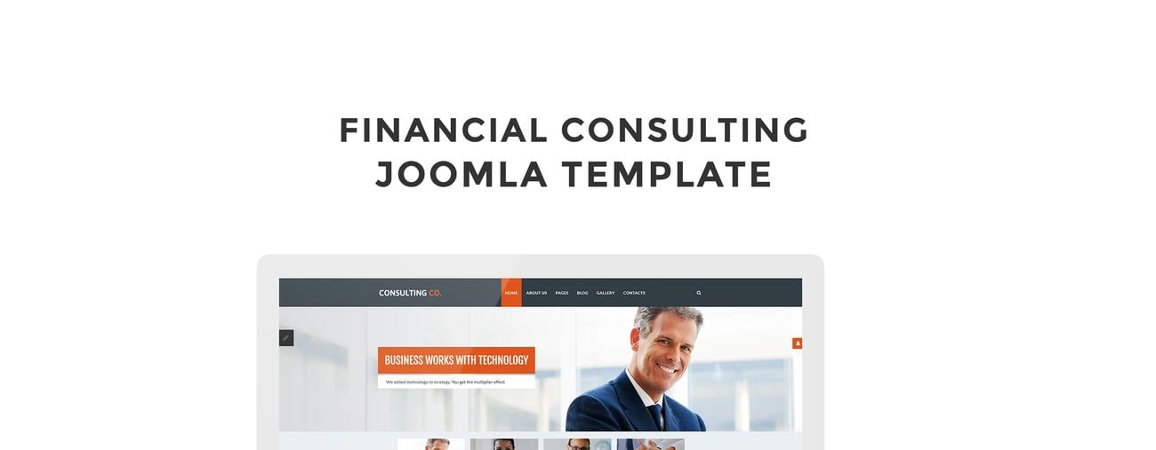 консалтинговый корпоративный шаблон joomla