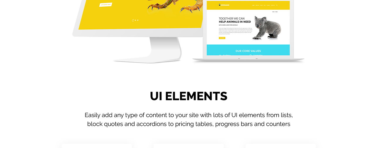 шаблон wildlife zoo joomla