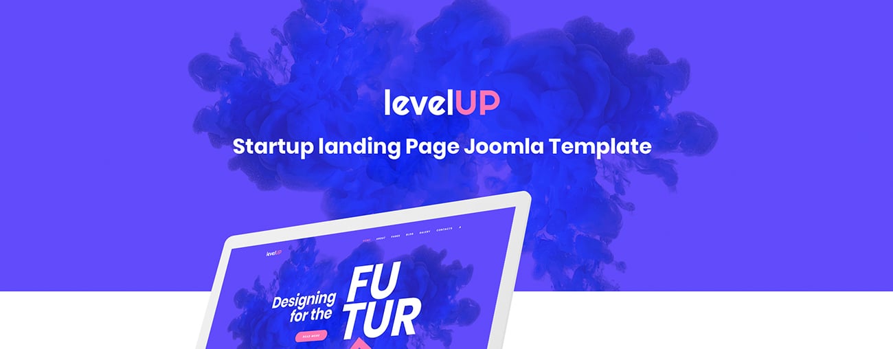 шаблон стартовой целевой страницы joomla
