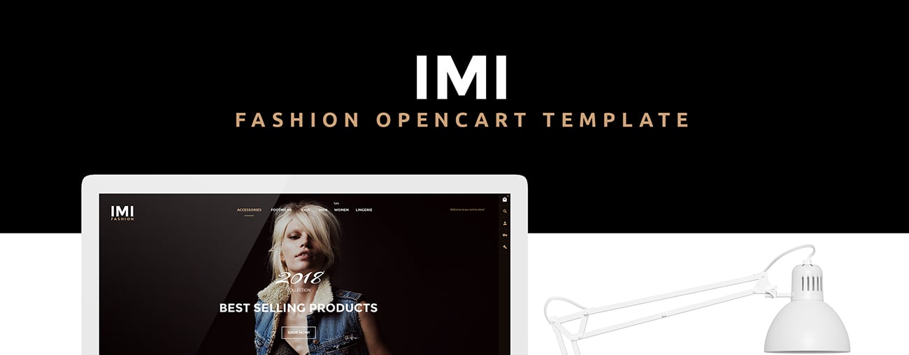 шаблон модного магазина opencart