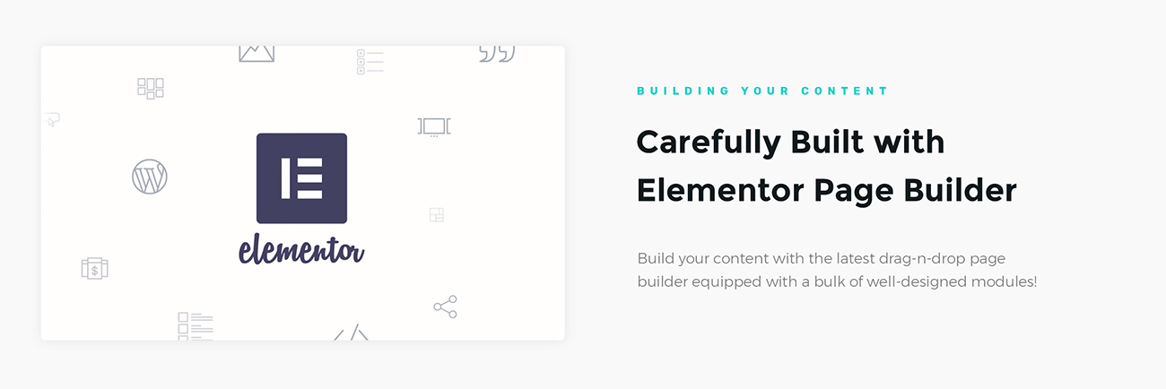 целевая страница wordpress elementor theme