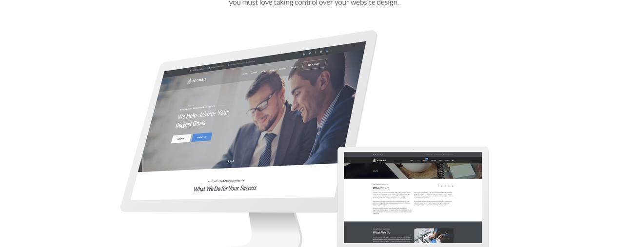 элегантный бизнес-шаблон компании joomla