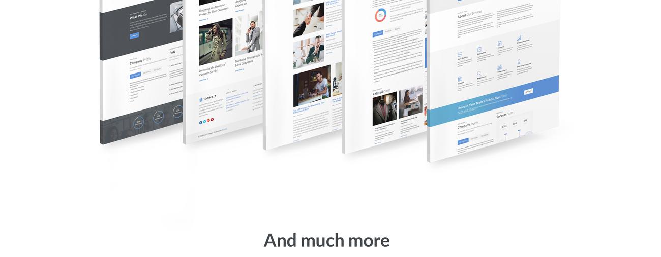 элегантный бизнес-шаблон компании joomla