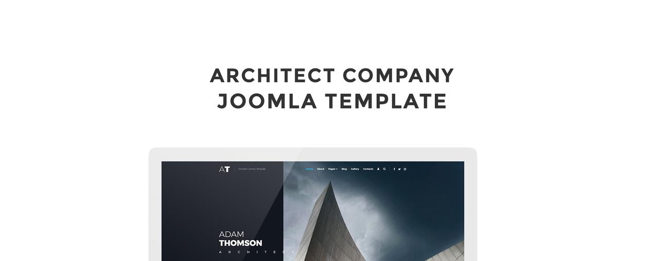 solid architecture agency joomla шаблон
