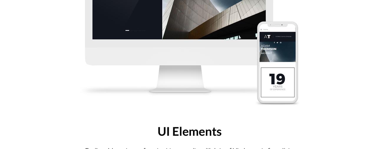 solid architecture agency joomla шаблон