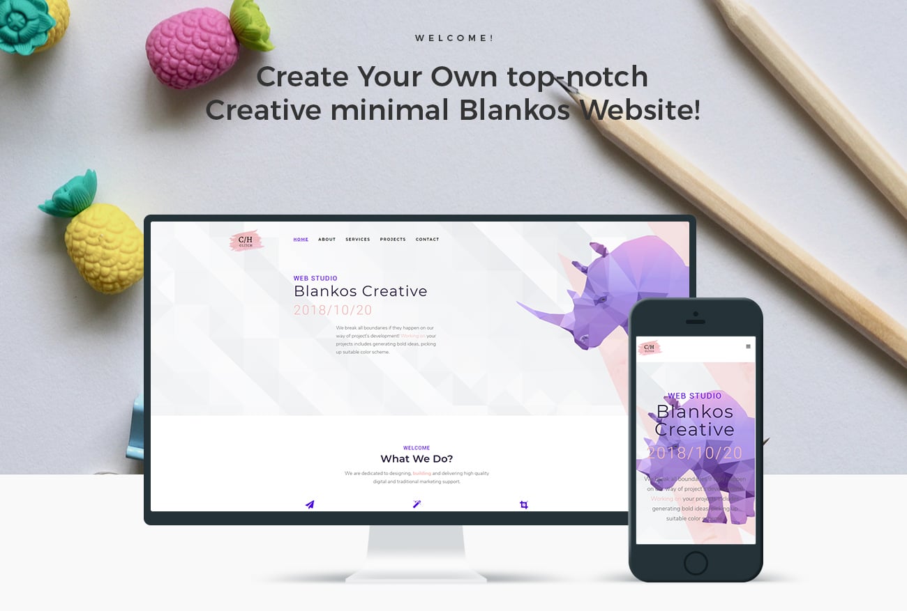 креативная минимальная отзывчивая тема wordpress elementor