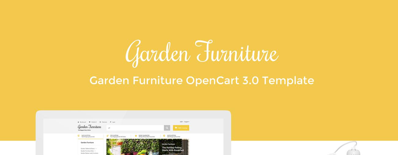 шаблон opencart для садовой и офисной мебели