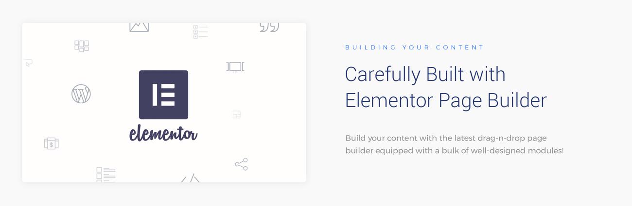 корпоративное приложение wordpress elementor theme