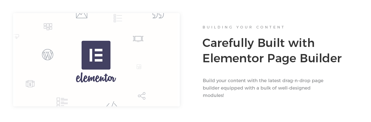 минимальная современная тема wordpress elementor