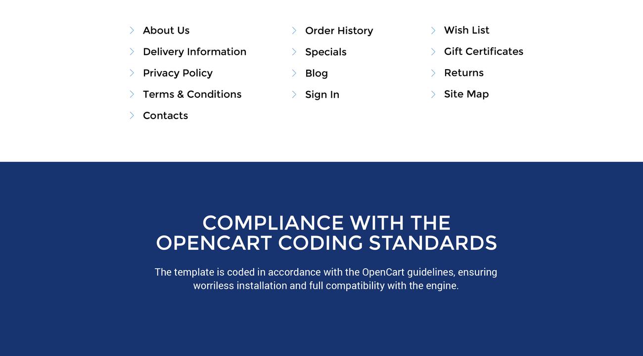 классные очки интернет-магазин opencart шаблон